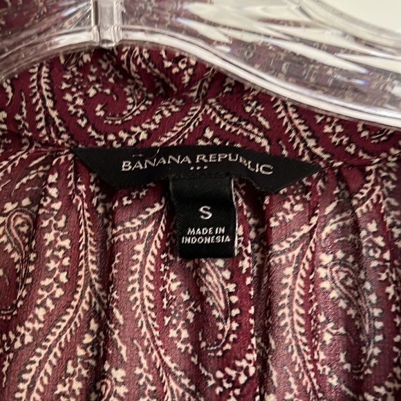 Banana Republic Belted Paisley Dress - Picture 5 of 7